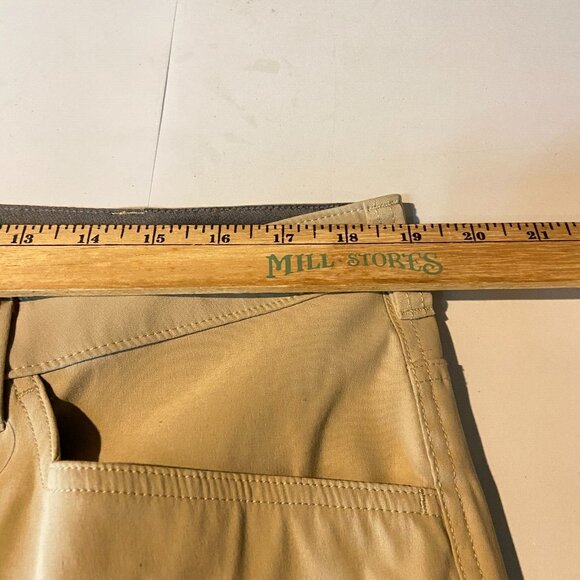 Eddie Bauer Men 38x30 Rainier Pant Nylon Hiking Outdoor Beige Sun Protection NEW - Picture 8 of 11